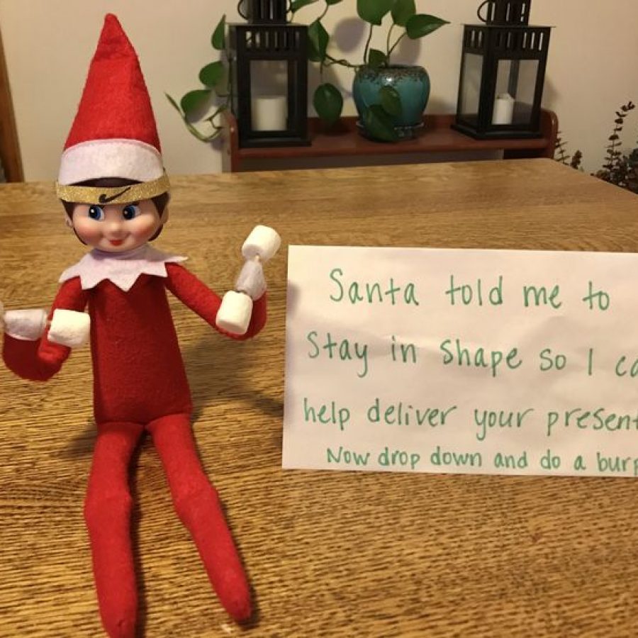 Elf on the Shelf y sus mensajes de Santa Claus.
