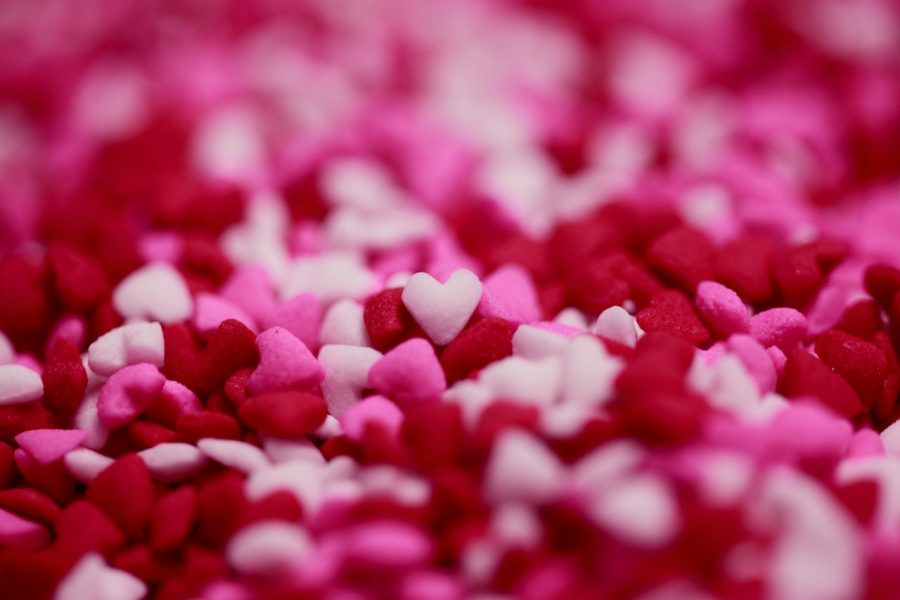 Sprinkles para decorar galletas de San Valentín